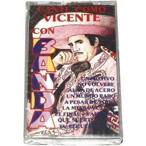Karaoke Cante Como Vicente Con Banda - Music Pista Vol 79 (Cassette Tape) SEALED - Picture 1 of 4