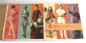 Vintage 1972 WHAT SHALL I BE? The Exciting Career Game for Girls 100% Complete! - Picture 1 of 10