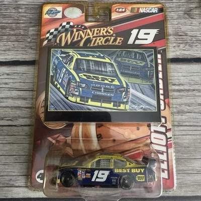 2008 #19 Elliott Sadler Best Buy 1/64 Winners Circle Diecast Rare NASCAR NEW - Image 1 of 4