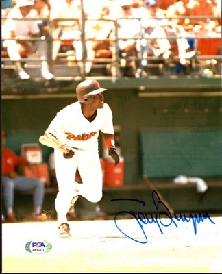 Tony Gwynn signed 8x10 photo autograph Auto PSA DNA - Image 1 of 2