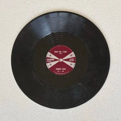 Vinilo Johnny Cash What Do I Care / All Over Again 78 rpm 41251 Foto 1 de 2