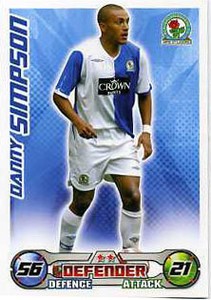 Attax Danny Simpson Match