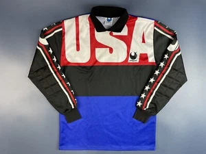 MAGLIA VINTAGE UHLSPORT 1992/1993 PORTIERE CALCIO MANICA LUNGA #1 TAGLIA L ADULTO - Foto 1 di 12