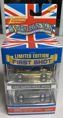 JOHNNY LIGHTNING LIMITED EDITION BRITISH INVASION FIRST SHOT 1957 AUSTIN-HEALY-2 - Image 1 of 4
