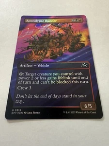 Apocalypse Runner (Borderless extended art) Aetherdrift Foil - Picture 1 of 3