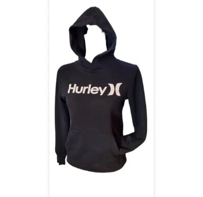 Excelente Sudadera con Capucha Hurly Davidson Para Mujer Negra Mediana Y2K Foto 1 de 4