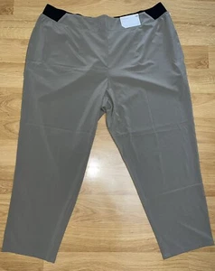 Übergröße 1X Hose grau mittelhoch vorne flach leicht schnell zu bedienen Taschen Stylus - Bild 1 von 9