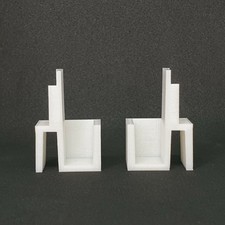 [Lot de 4 PAIRES] Guides hauts pour placards Form/Optimum à portes coulissante