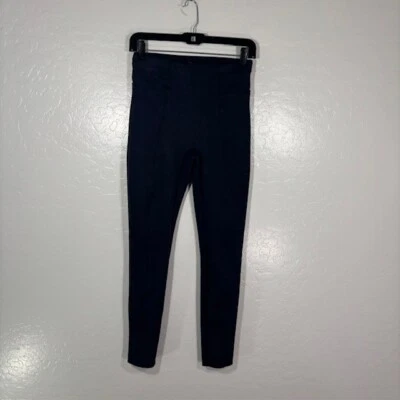 SPANX Leggings Imitación Gamuza Cintura Alta Pantalón Perfecto Azul Marino Pequeño Foto 1 de 4