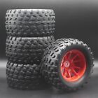 1/10 Rc Monster Truck Offroad Wheels & Tires Set For Traxxas Stampede 4Wd & 2Wd