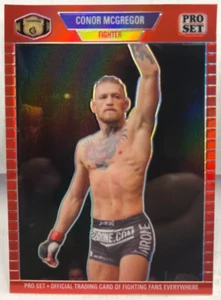 Juego Conor McGregor 2023 Leaf Pro Metal #PSG-92 - ROJO Prismático #'d 67/89 - UFC - Imagen 1 de 2