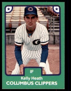 1984 TCMA Minor League Kelly Heath (B) Columbus Clippers #2