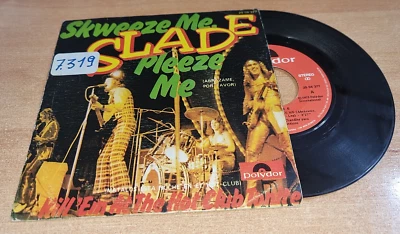 SLADE Skweeze me, pleeze me 7" SPAIN SINGLE VINYL VERY RARE GLAM ROCK 1973 OOP - Image 1 of 3