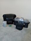 Yashica TL Electro X 35mm SLR Film Camera w/ 50/1.7 Lens Case Batteries and Film