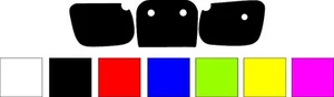 1986-2005 Kawasaki KX60 KX 60 Number Plates Side Panels Graphics Decal - Picture 1 of 1