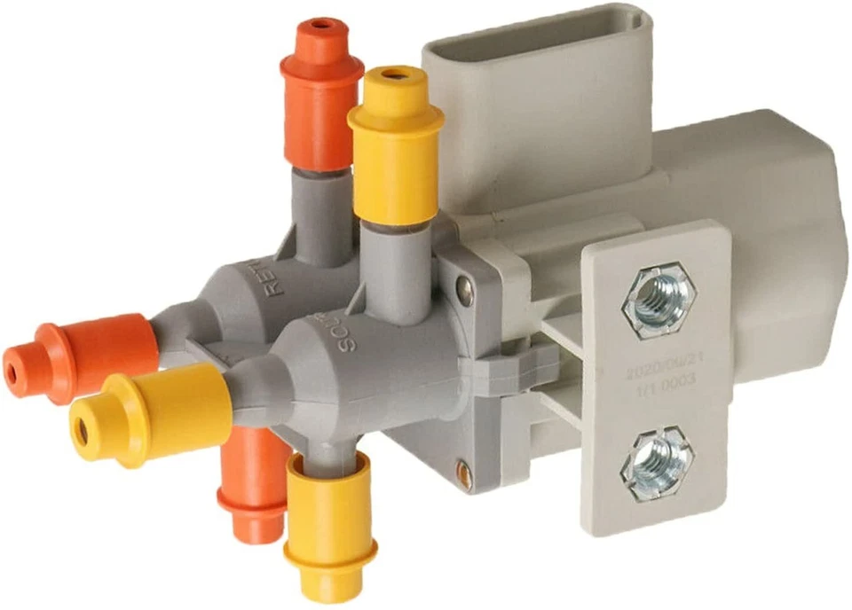 ✅ Válvula selectora de tanque de combustible de 6 puertos para Ford Super Duty F250 F350 diésel 6C3Z9189A Foto 1 de 4