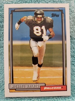 1992 TOPPS MICHAEL HAYNES #265 ATLANTA FALCONS - Image 1 of 4