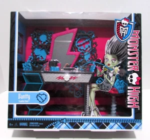 Monster High Frankie Stein Vanity Playset Accessori Nuovo in Scatola Sigillata - Foto 1 di 14