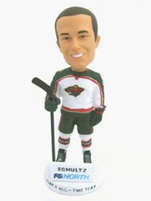 Minnesota Wild Year Nick Schultz 7" Bobblehead All Time x Team Ice Hockey Figure