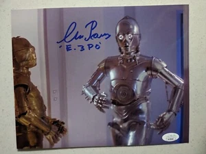 CHRIS PARSONS signed 8x10 PHOTO 4-LOM E-3PO Star Wars Autograph JSA COA C - Picture 1 of 2