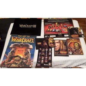 LOTE WORLD OF WARCRAFT REINADO DEL CAOS EDICIÓN DE COLECCIONISTAS CRUZADA ARDIENTE Y MÁS - Imagen 1 de 4