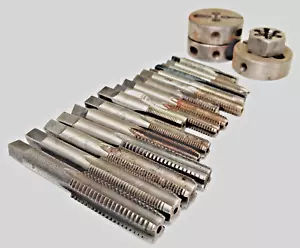 Troqueles y grifos GTD, vintage, 20 piezas, Greenfield MA EE. UU., herramientas de corte, metalistería - Imagen 1 de 15
