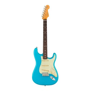 Fender American Professional II Stratocaster Electric Guitar (Miami Blue) - Picture 1 of 8