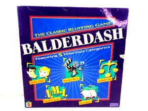 Game Balderdash Mattel (1429uh4) used one time clean good condition - Picture 1 of 6