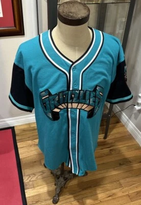 Camiseta de béisbol vintage Starter Vancouver Grizzlies años 90’s NBA para hombre’s L Foto 1 de 4