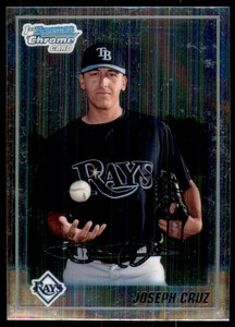2010 Bowman Chrome Prospects Joseph Cruz Tampa Bay Rays #BCP15