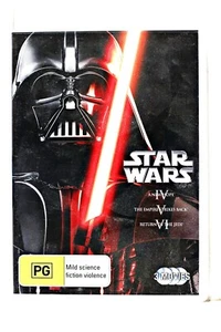 Star Wars Trilogy-A New Hope / Empire Strikes... (DVD 2010) - Picture 1 of 2
