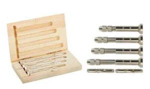 4 Stück Schwenkbolzenschraubstock, Längen: 3-1/2”, 4” 4-1/2” & 5” - Bild 1 von 3