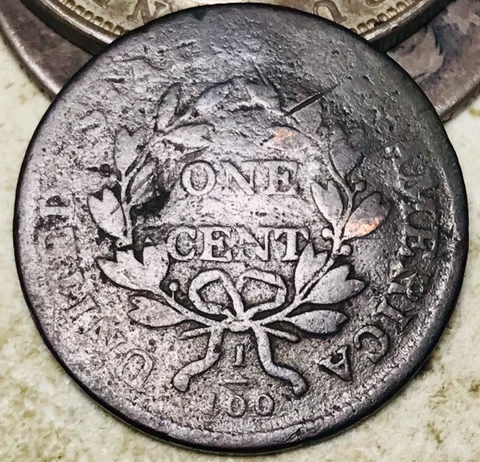 1803 Draped Bust Large Cent 1C Ungraded US Copper Coin CC18750 Cover
