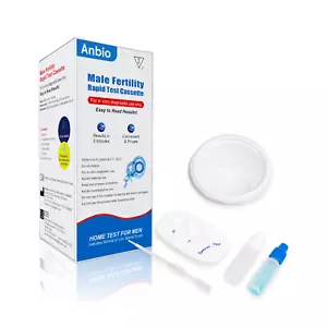 Anbio 2 Fruchtbarkeitstest Sperma Test für Männer: Spermientest Schnelltest - Bild 1 von 6
