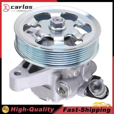 Power Steering Pump + PULLEY FOR ACURA RSX 2002-2006 Base Type-S 56110-PNB-A01 - Image 1 of 4