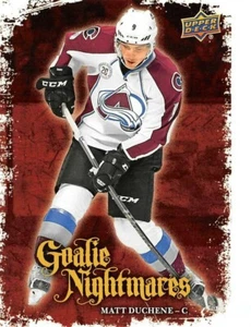 2016-17 Upper Deck Goalie Nightmares #GN8 Matt Duchene - Picture 1 of 2