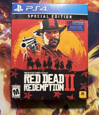 Red Dead Redemption 2: Ultimate Edition (PlayStation 4, 2018) - Image 1 of 4