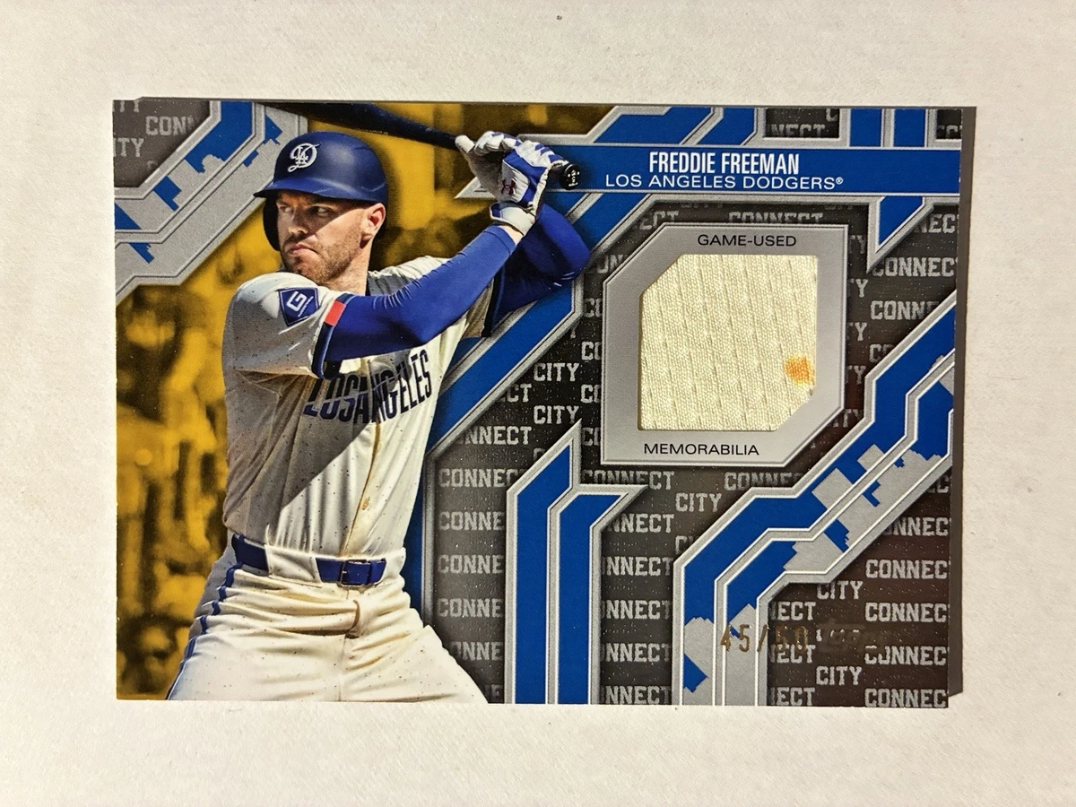 Freddie Freeman Baseball Memorabilia Trading Cards & Accessories