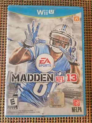 Madden NFL 13 (Nintendo Wii U, 2012) Complete With Manual - Image 1 of 4