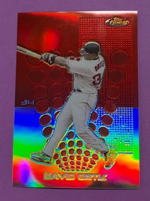 2004 Topps Finest #95 David Ortiz Refractor - Boston Red Sox - Image 1 of 2