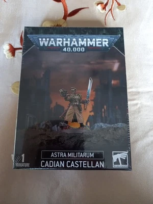 Warhammer 40k Astra Militarum Cadian Castellan brand new in sealed box - Image 1 of 2