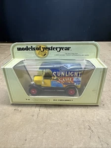 Matchbox Models Of Yesteryear Sunlight 1912 Model Y-12 Excellent Condition Rare - Picture 1 of 12
