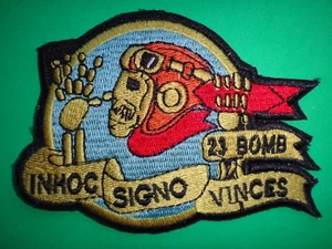 US Air Force 23rd BOMB Squadron 5th Bombardment Wing IN HOC SIGNO VINCES Patch - Picture 1 of 3