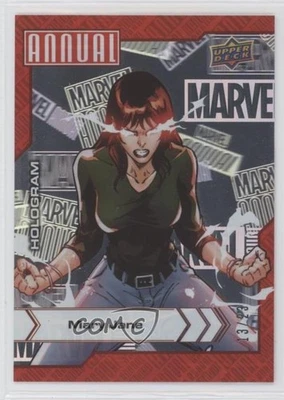 2022-23 Upper Deck Marvel Annual Hologram 13/23 Mary Jane Parker #57 13ft - Image 1 of 3