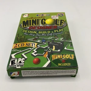 Ultimate Mini Golf Designer con Mini Golf Master 2 (PC, 2004) sellado - Imagen 1 de 4