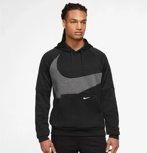 NEW Nike Therma-FIT Men's Large Pullover Fitness Hoodie - Black (DQ5401-010) - Picture 1 of 6