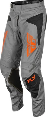 Fly Racing Kinetic SYM Mens 24 MX Offroad Pants Gray/Orange - Изображение 1 из 4