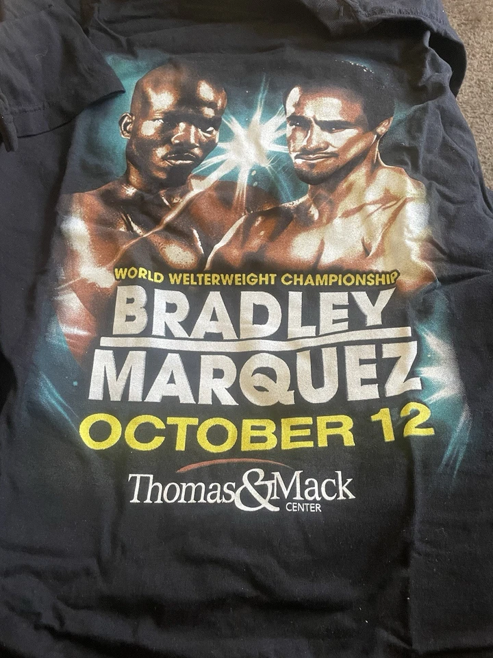 Bradley VS  Marquez Boxing T-Shirt XL NEW Official Top Rank - Image 1 of 3