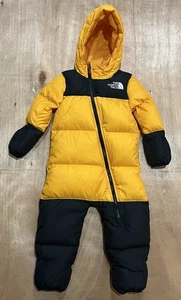 The North Face 700 Daunenjacke 12-18 Monate Baby gelb/schwarz Outdoor - Bild 1 von 16