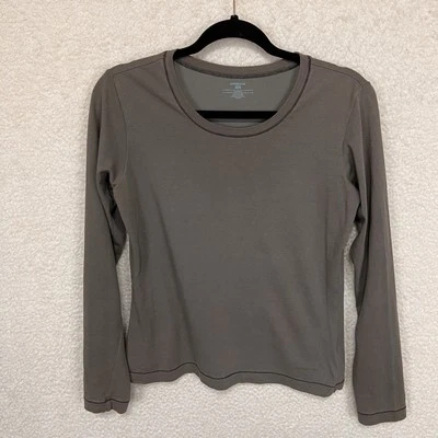 Pullover Patagonia Top Para Mujer M Taupe Manga Larga Exterior Naturaleza Informal Foto 1 de 4